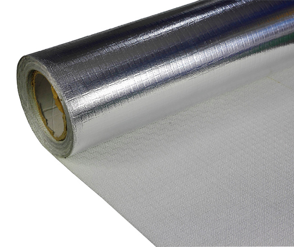 ватростална алуминијумска фолија фиберглас тканина